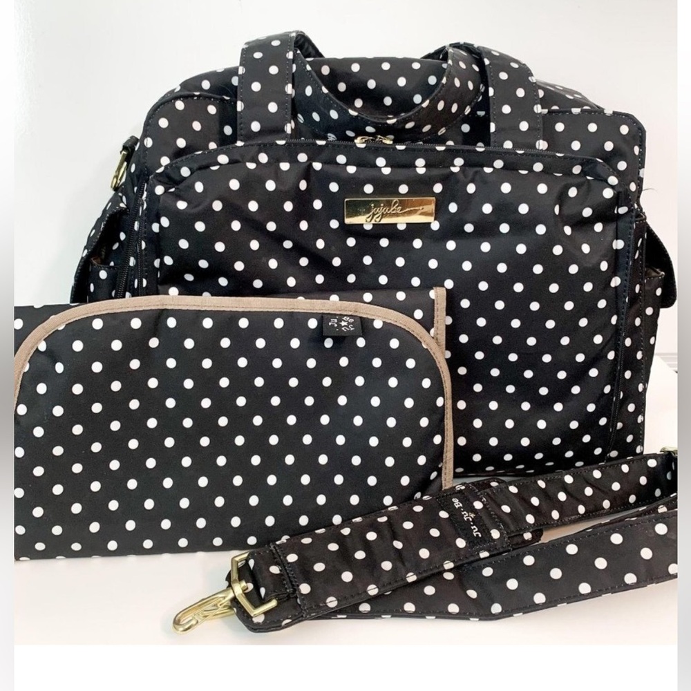NWT My Jujube Be Prepared Legacy Black Duchess Diaper Bag